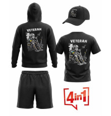 Комплект 4в1 Veteran black ВТ5358