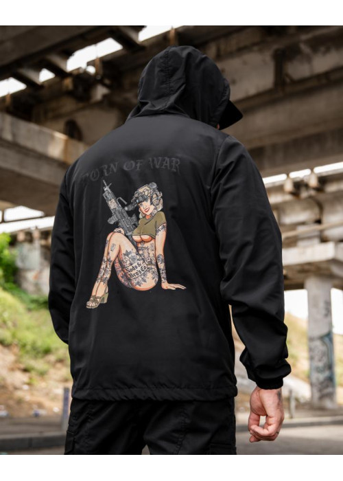 Вітровка в мілітарі стилі BORN OF WAR gerl