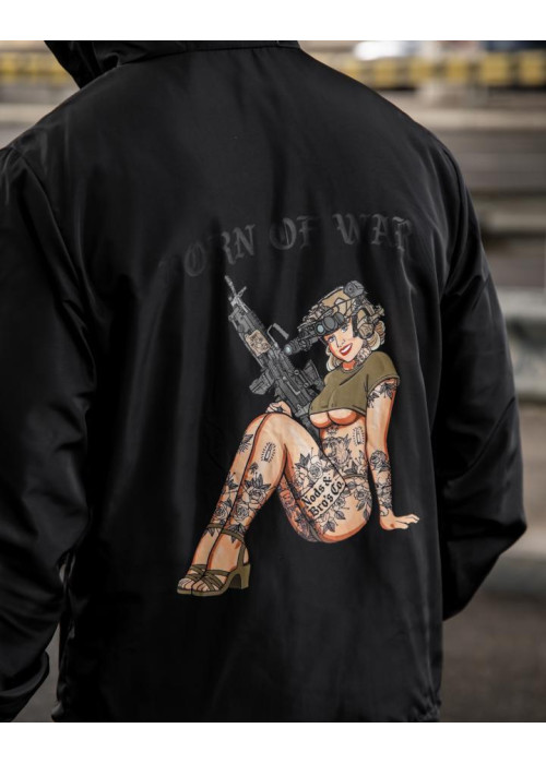 Вітровка в мілітарі стилі BORN OF WAR gerl