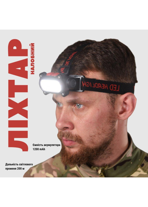 Ліхтарик налобний KX-20
