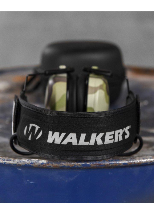 Навушники активні тактичні шумоподавлюючі Walker's Razor Slim Оливковий