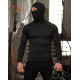 Тактичний лонгслів з балаклавою MANTIS® Phantom LS Combat Shirt - Black