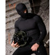 Тактичний лонгслів з балаклавою MANTIS® Phantom LS Combat Shirt - Black