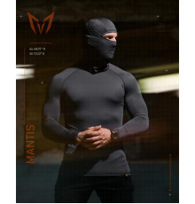 Тактичний лонгслів з балаклавою MANTIS® Phantom LS Combat Shirt - Wolf Grey