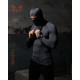 Тактичний лонгслів з балаклавою MANTIS® Phantom LS Combat Shirt - Wolf Grey