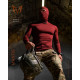 Тактичний лонгслів з балаклавою MANTIS® Phantom LS Combat Shirt - Maroon