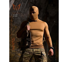 Тактичний лонгслів з балаклавою MANTIS® Phantom LS Combat Shirt - Coyote
