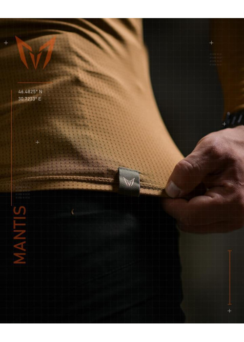 Тактичний лонгслів з балаклавою MANTIS® Phantom LS Combat Shirt - Coyote