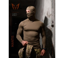 Тактичний лонгслів з балаклавою MANTIS® Phantom LS Combat Shirt - Olive