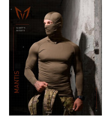 Тактичний лонгслів з балаклавою MANTIS® Phantom LS Combat Shirt - Olive