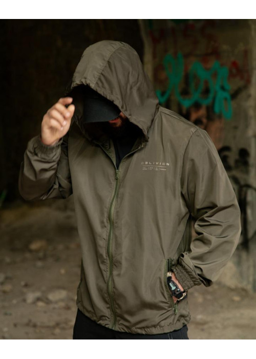 Вітровка в стилі мілітарі BORN OF WAR ghost олива ВТ5443