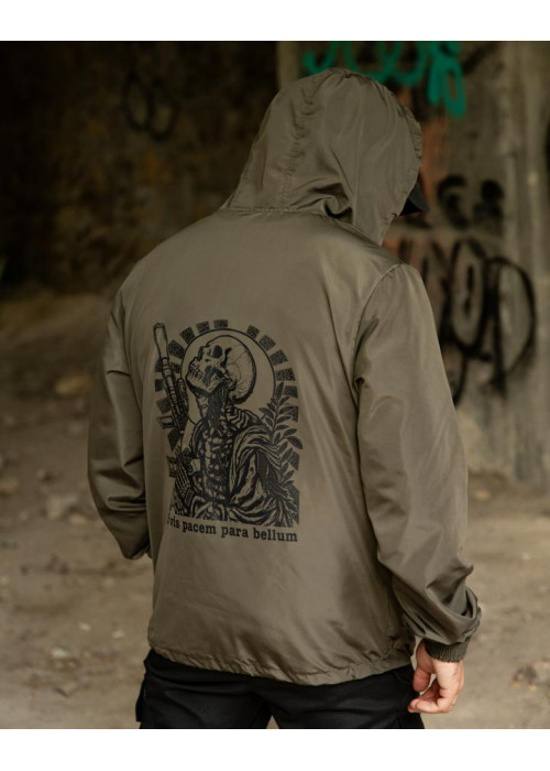Вітровка в стилі мілітарі BORN OF WAR para bellum олива ВТ5445