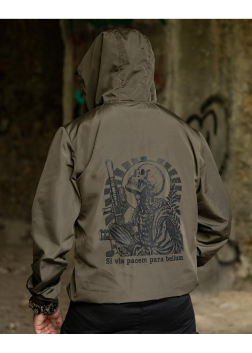 Вітровка в стилі мілітарі BORN OF WAR para bellum олива ВТ5445