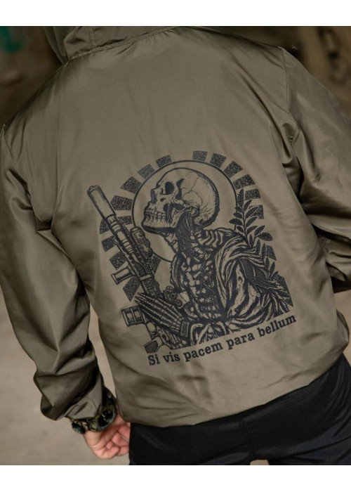 Вітровка в стилі мілітарі BORN OF WAR para bellum олива ВТ5445