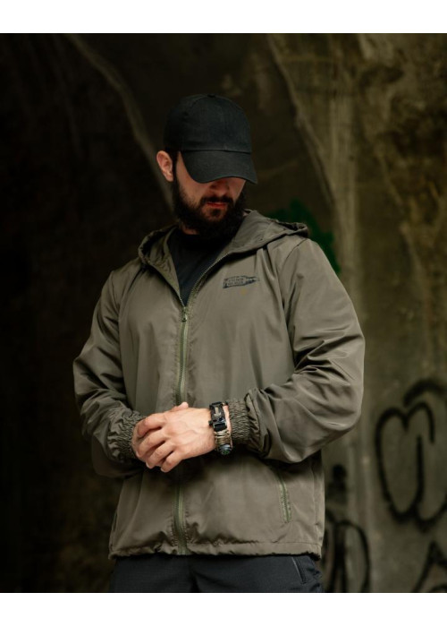 Вітровка в стилі мілітарі BORN OF WAR para bellum олива ВТ5445