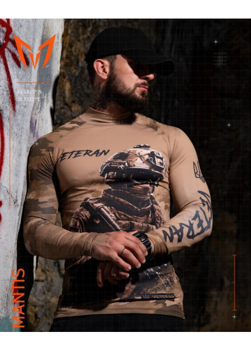Тактичний рашгард MANTIS® Veteran LS — Coyote