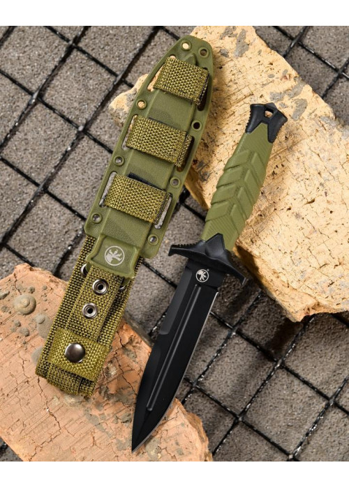 Ніж мисливський Microtech олива