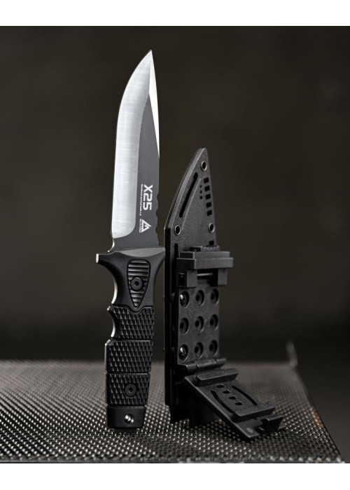 Ніж Delta Force тактичний мисливський тактичний ніж X25 туристичний чорний ВТ4698