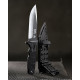 Ніж Delta Force тактичний мисливський тактичний ніж X25 туристичний чорний ВТ4698