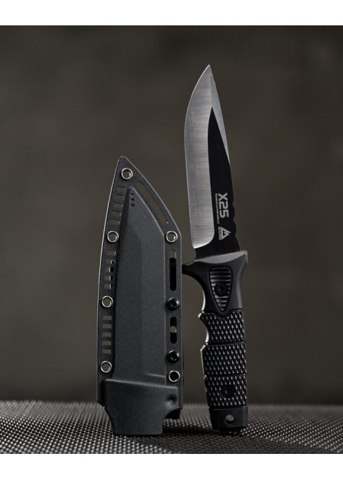 Ніж Delta Force тактичний мисливський тактичний ніж X25 туристичний чорний ВТ4698