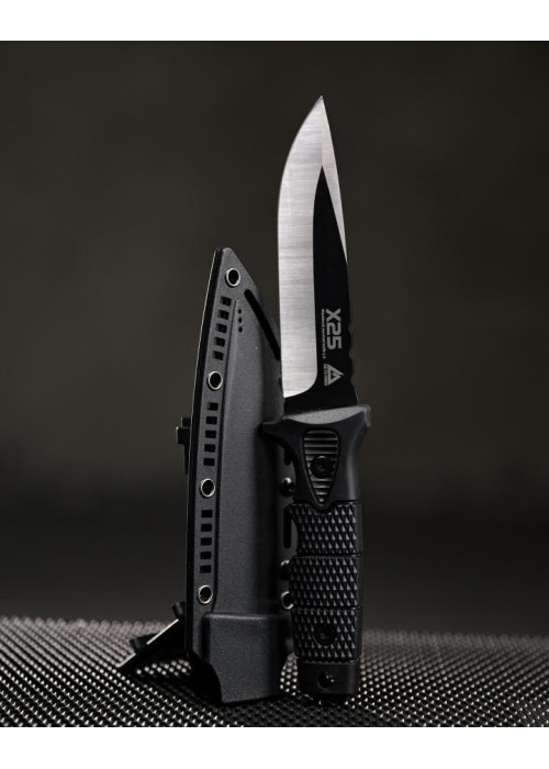Ніж Delta Force тактичний мисливський тактичний ніж X25 туристичний чорний ВТ4698