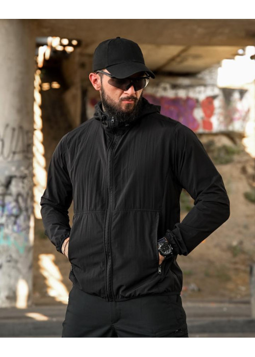 Тактична вітровка RAPTOR Windbreaker — Black