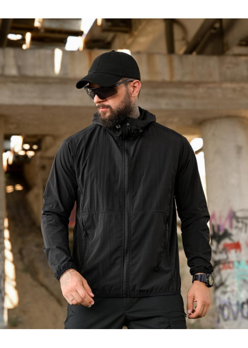 Тактична вітровка RAPTOR Windbreaker — Black