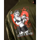 Мілітарі худі TRENASH Queen of Hearts олива ВТ4744