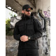 Тактична флісова куртка combo black 