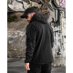 Тактична флісова куртка combo black 