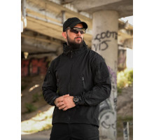 Тактична куртка Softshell ELEMENT black 