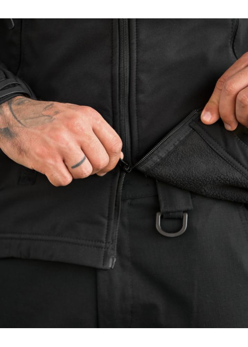 Тактична куртка Softshell ELEMENT black