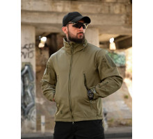 Тактична куртка Softshell ELEMENT олива 