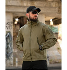 Тактична куртка Softshell ELEMENT олива 