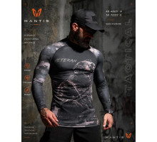 Тактичний рашгард MANTIS® Veteran LS — black