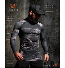 Тактичний рашгард MANTIS® Veteran LS — black