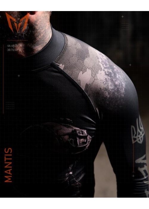Тактичний рашгард MANTIS® Veteran LS — black
